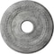 Ekena Millwork Classic Medallion (Canopies up to 12 3/4"), 18 5/8"OD 4"ID x 1 1/8"P, Ultra Pure White Crackle CM19CLUWC - alternate 1